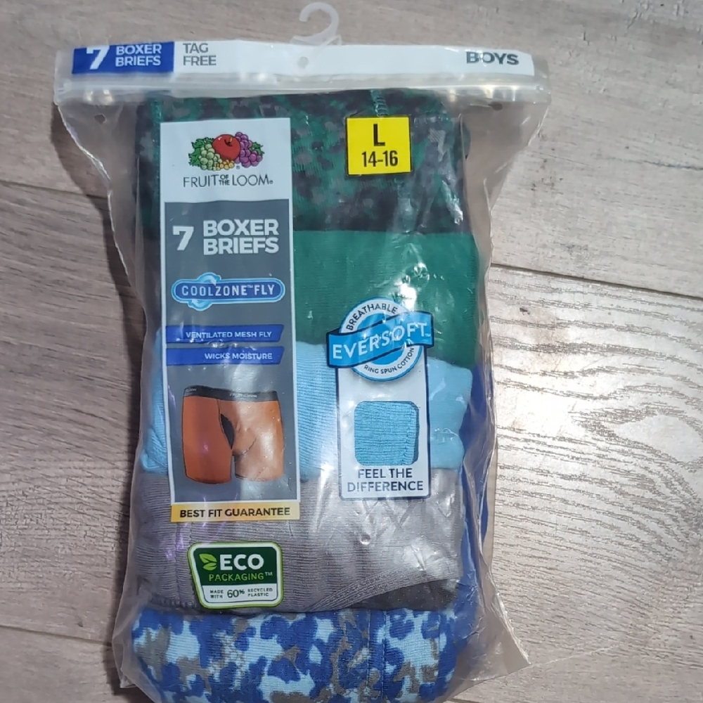 Kids Fruit of the Loom Boxer Briefs